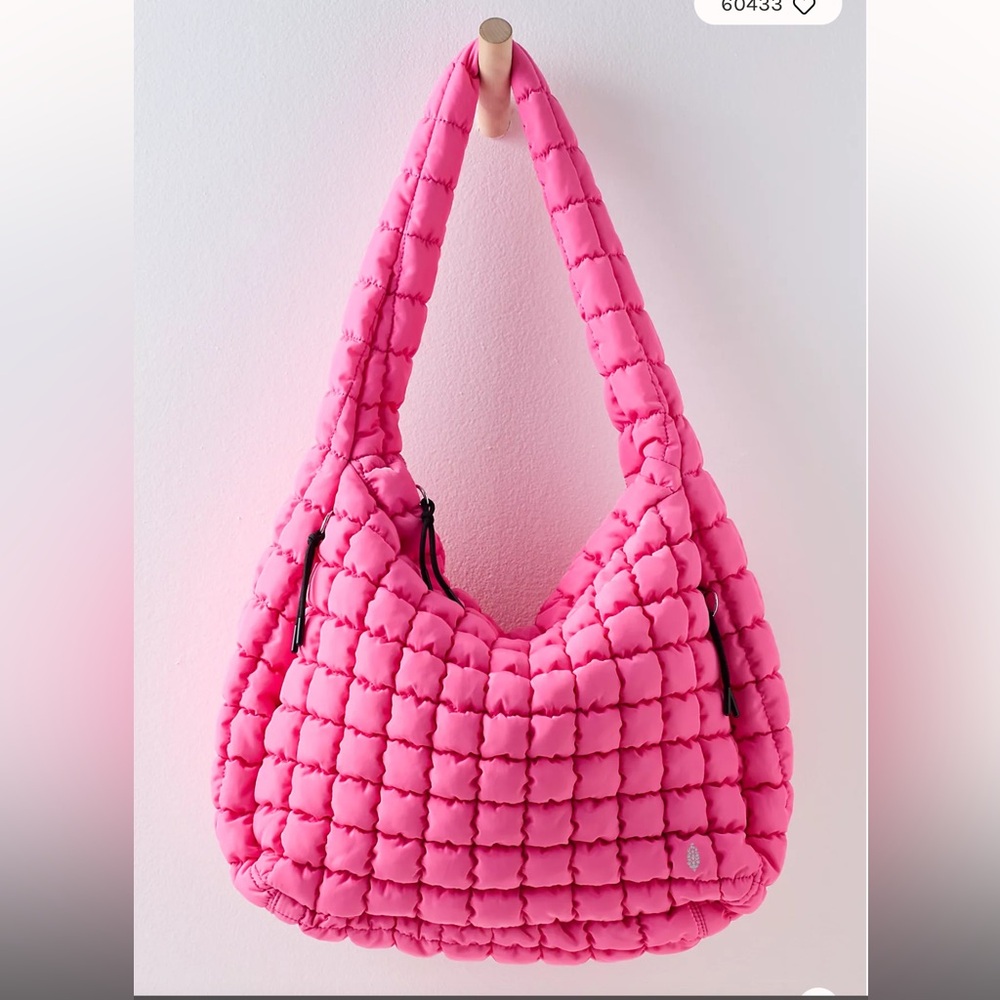Free People Quilted Carryall Bag- NWT